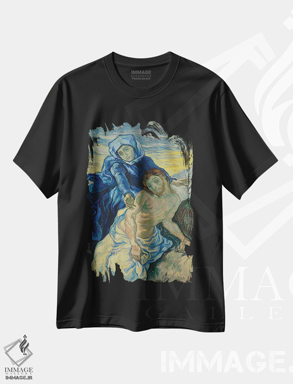 تیشرت طرح دار 1890,پیتا، ۱۸۹۰، هنر فاخر کلاسیک اثر ونسان ون گوگ | immage.ir