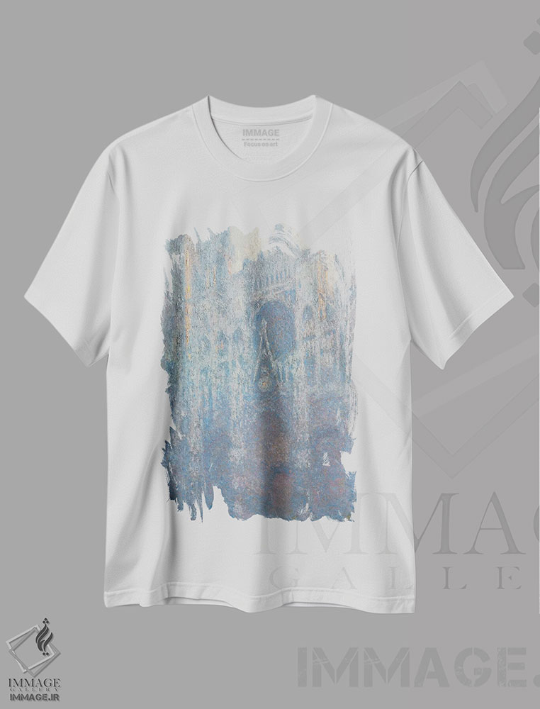 تیشرت طرح دار آثار کلود مونه - فروشگاه ایماژ