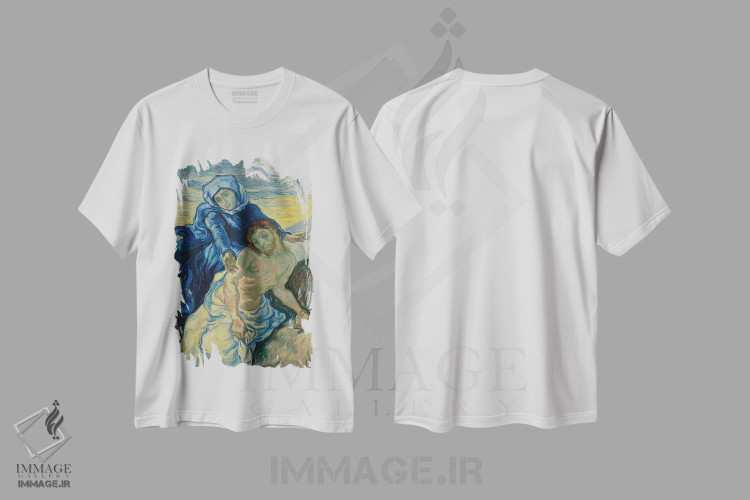 تیشرت طرح دار 1890,پیتا، ۱۸۹۰، هنر فاخر کلاسیک اثر ونسان ون گوگ | فروشگاه ایماژ