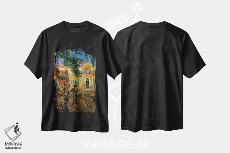 تیشرت طرح دار آثار ونسان ون گوگ - immage.ir