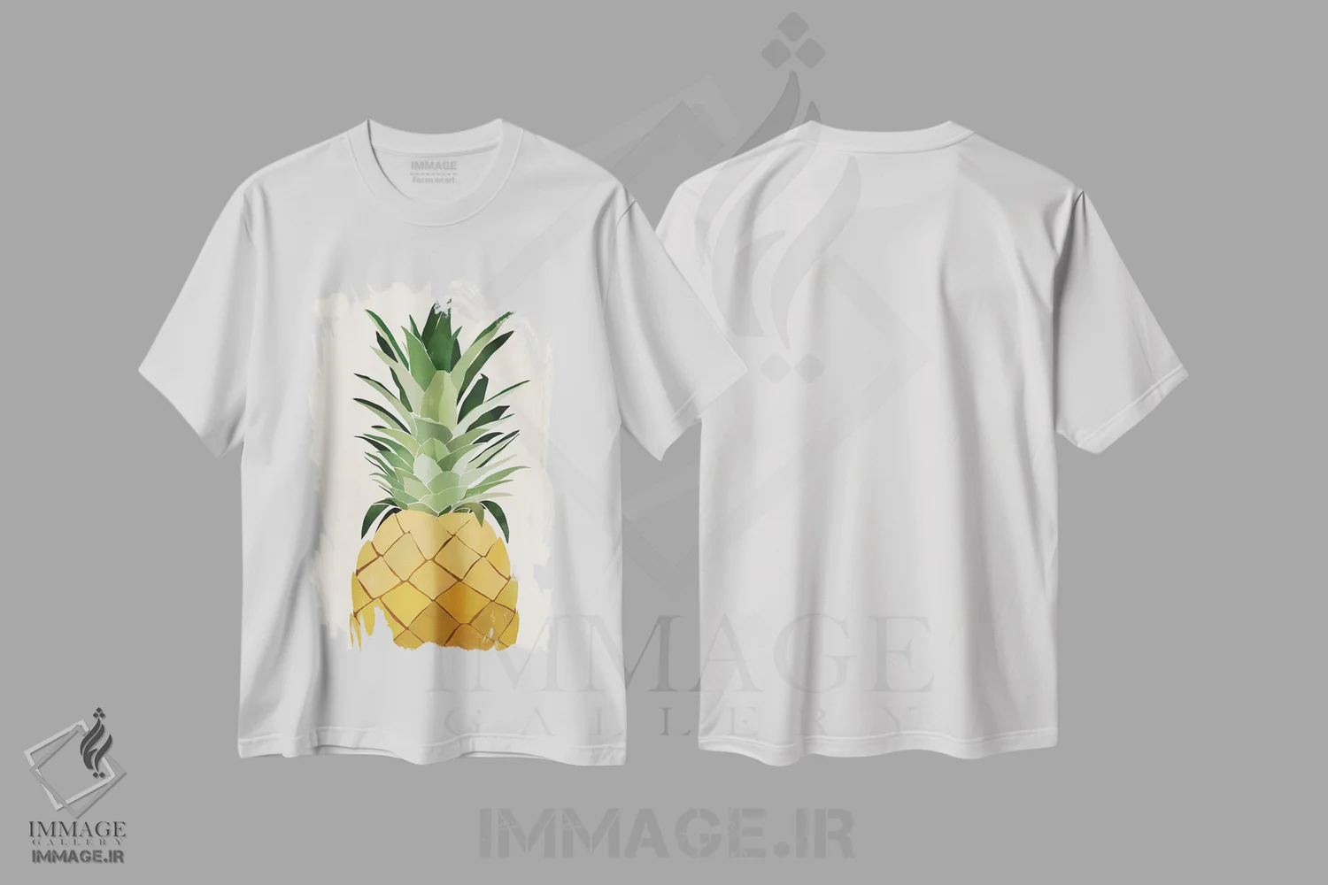 تیشرت طرح دار آناناس تک، تزئینی اثر بریا نیکول | immage.ir