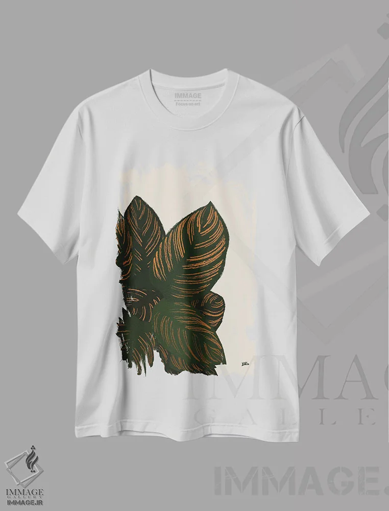 تیشرت سفید طرح دار کالاس III، تزئینی اثر بریا نیکول | immage.ir