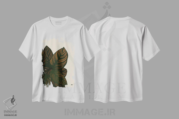 تیشرت سفید طرح دار کالاس III، تزئینی اثر بریا نیکول | immage.ir