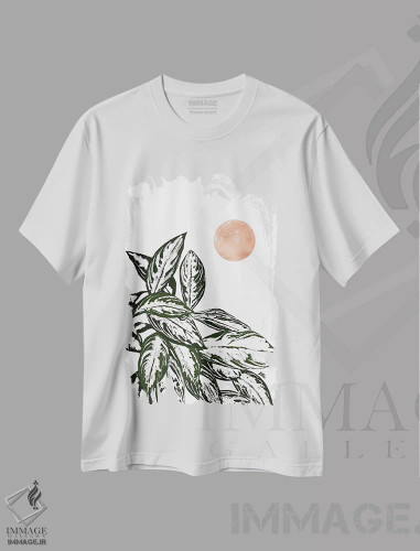 تیشرت سفید طرح دار کالاس I، تزئینی اثر بریا نیکول | فروشگاه ایماژ