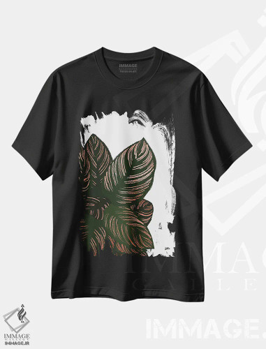 تیشرت مشکی طرح دار کالاس III، تزئینی اثر بریا نیکول | فروشگاه ایماژ