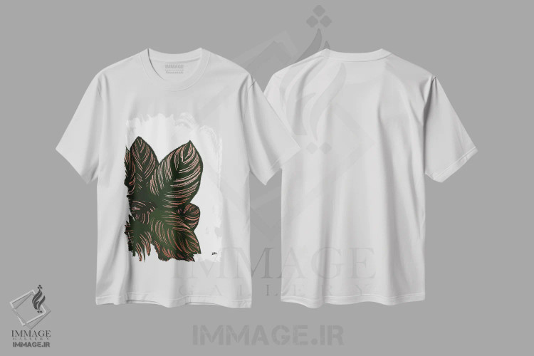 تیشرت سفید طرح دار کالاس III، تزئینی اثر بریا نیکول | immage.ir