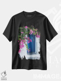 تیشرت مشکی طرح دار آثار برندا ثارپ - فروشگاه ایماژ