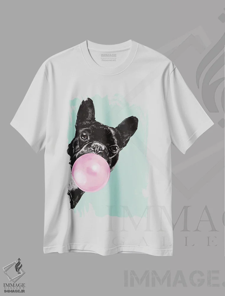 تیشرت سفید طرح دار آثار بگ نوز ورک - فروشگاه ایماژ