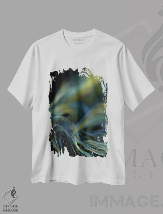 تیشرت سفید طرح دار جادو I اثر ۳۳ استخوان شکسته | فروشگاه ایماژ