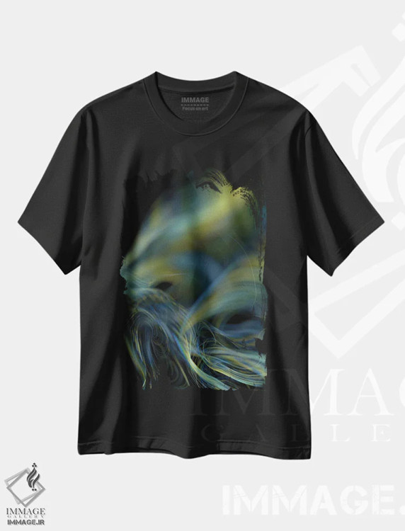 تیشرت مشکی طرح دار جادو I اثر ۳۳ استخوان شکسته | immage.ir