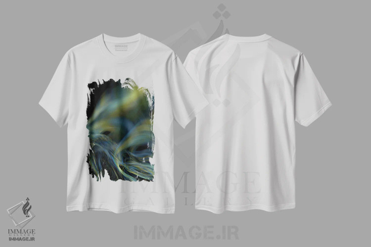 تیشرت سفید طرح دار جادو I اثر ۳۳ استخوان شکسته | فروشگاه ایماژ