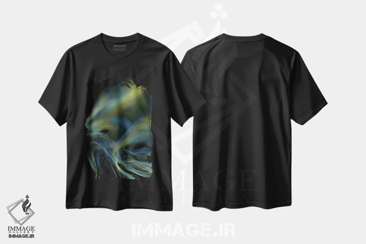 تیشرت مشکی طرح دار جادو I اثر ۳۳ استخوان شکسته | immage.ir
