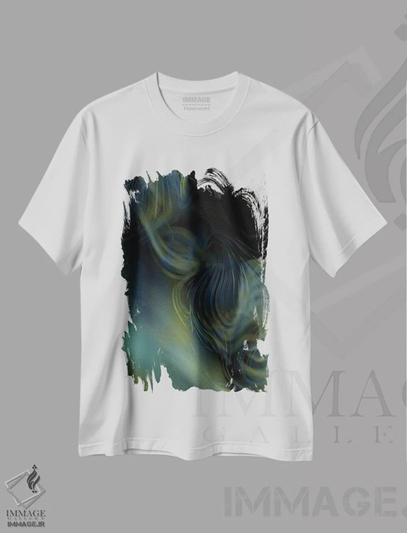 تیشرت سفید طرح دار جادو II اثر ۳۳ استخوان شکسته | immage.ir
