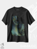 تیشرت مشکی طرح دار جادو II اثر ۳۳ استخوان شکسته | فروشگاه ایماژ
