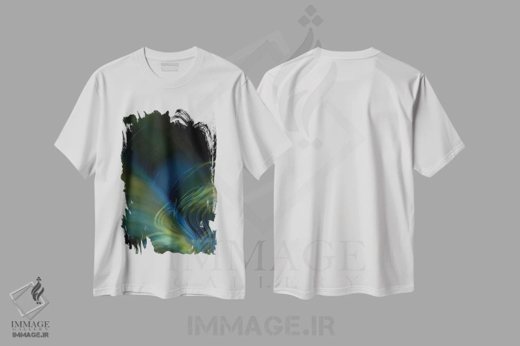 تیشرت سفید طرح دار جادو III اثر ۳۳ استخوان شکسته | فروشگاه ایماژ