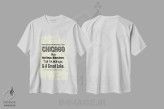 تیشرت سفید طرح دار شیکاگو فراتر از این هاست، هنر دیجیتال اثر پرینت های بنتون پارک | فروشگاه ایماژ