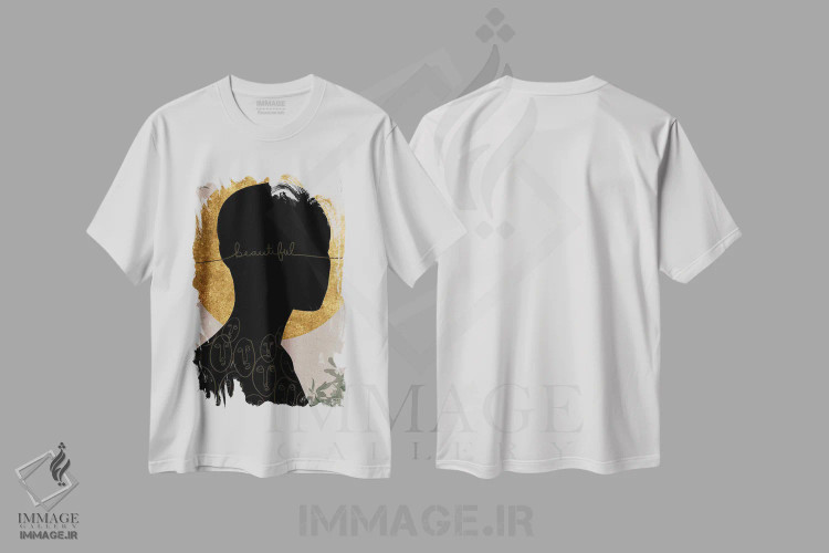 تیشرت سفید طرح دار زیبا، هنر آمریکایی آفریقایی تبار اثر بری پیپنز | immage.ir