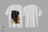 تیشرت سفید طرح دار برخیز، هنر آمریکایی آفریقایی تبار اثر بری پیپنز | فروشگاه ایماژ