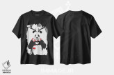 تیشرت مشکی طرح دار پاندای کریسمس، حیوانات کریسمسی اثر بالازس شولتی | فروشگاه ایماژ