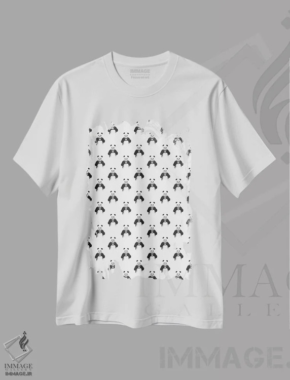 تیشرت سفید طرح دار تنها چیزی که نیاز داری عشق است، هنر دیجیتال سیاه و سفید اثر بالازس شولتی | فروشگاه ایماژ