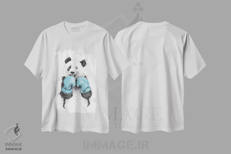 تیشرت سفید طرح دار برنده، هنر دیجیتال اثر بالازس شولتی | فروشگاه ایماژ