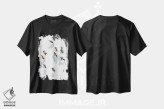 تیشرت مشکی طرح دار بازیکنان چوگان، تزئینی اثر بوگدان شیپتنکو | فروشگاه ایماژ
