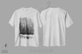تیشرت سفید طرح دار زیر یک چتر، تزئینی اثر بوگدان شیپتنکو | immage.ir