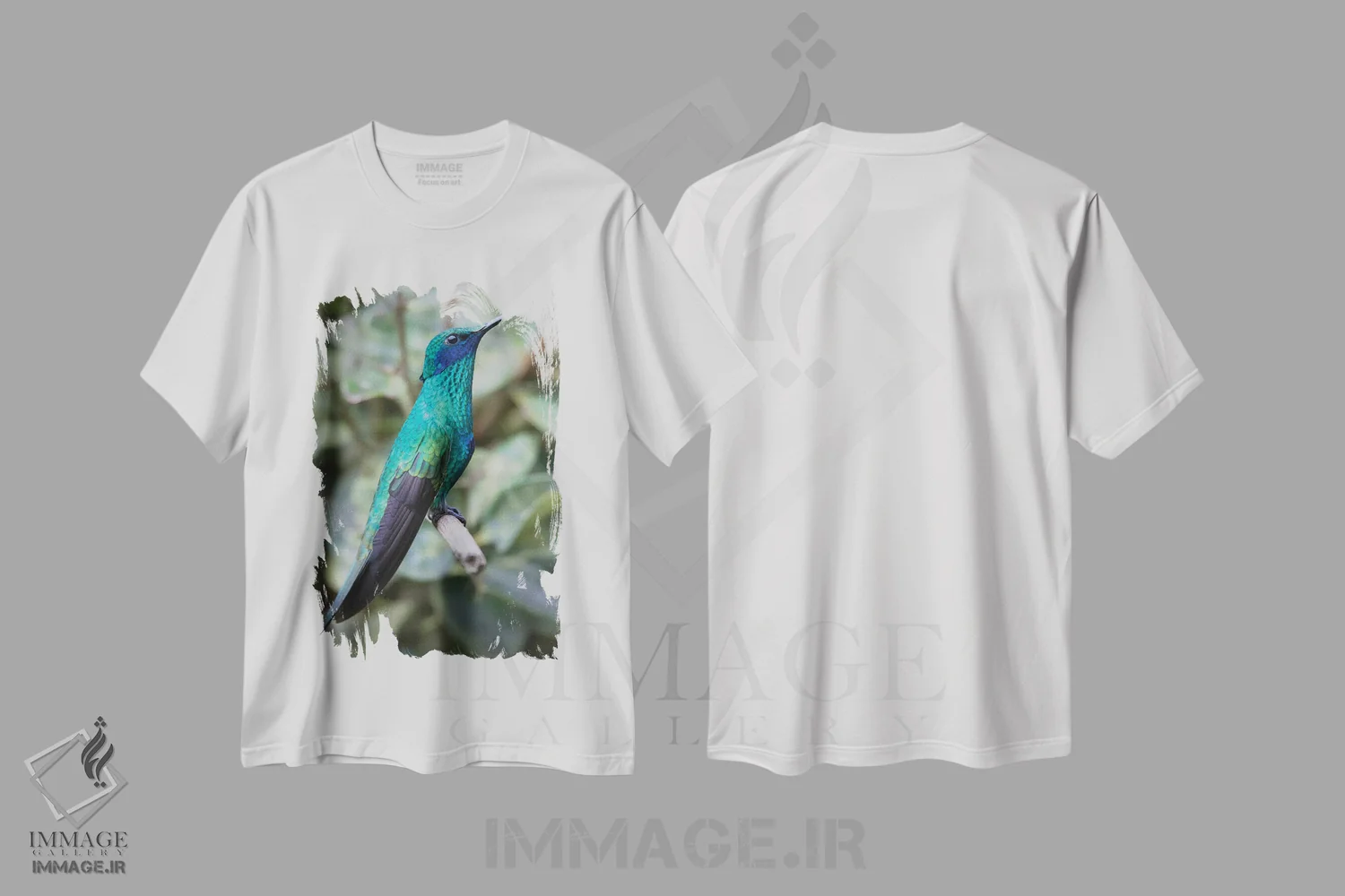 تیشرت سفید طرح دار آثار بتی سدرکوئیست - immage.ir