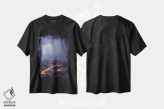تیشرت مشکی طرح دار جرقه های استانبول، مدیوم اثر برنت شاونور | فروشگاه ایماژ