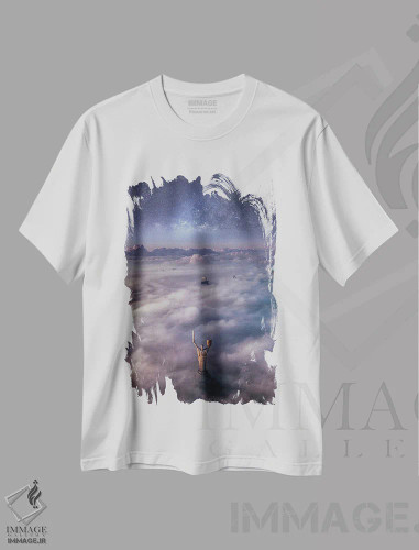 تیشرت سفید طرح دار جادوی اوکراین، مدیوم اثر برنت شاونور | فروشگاه ایماژ