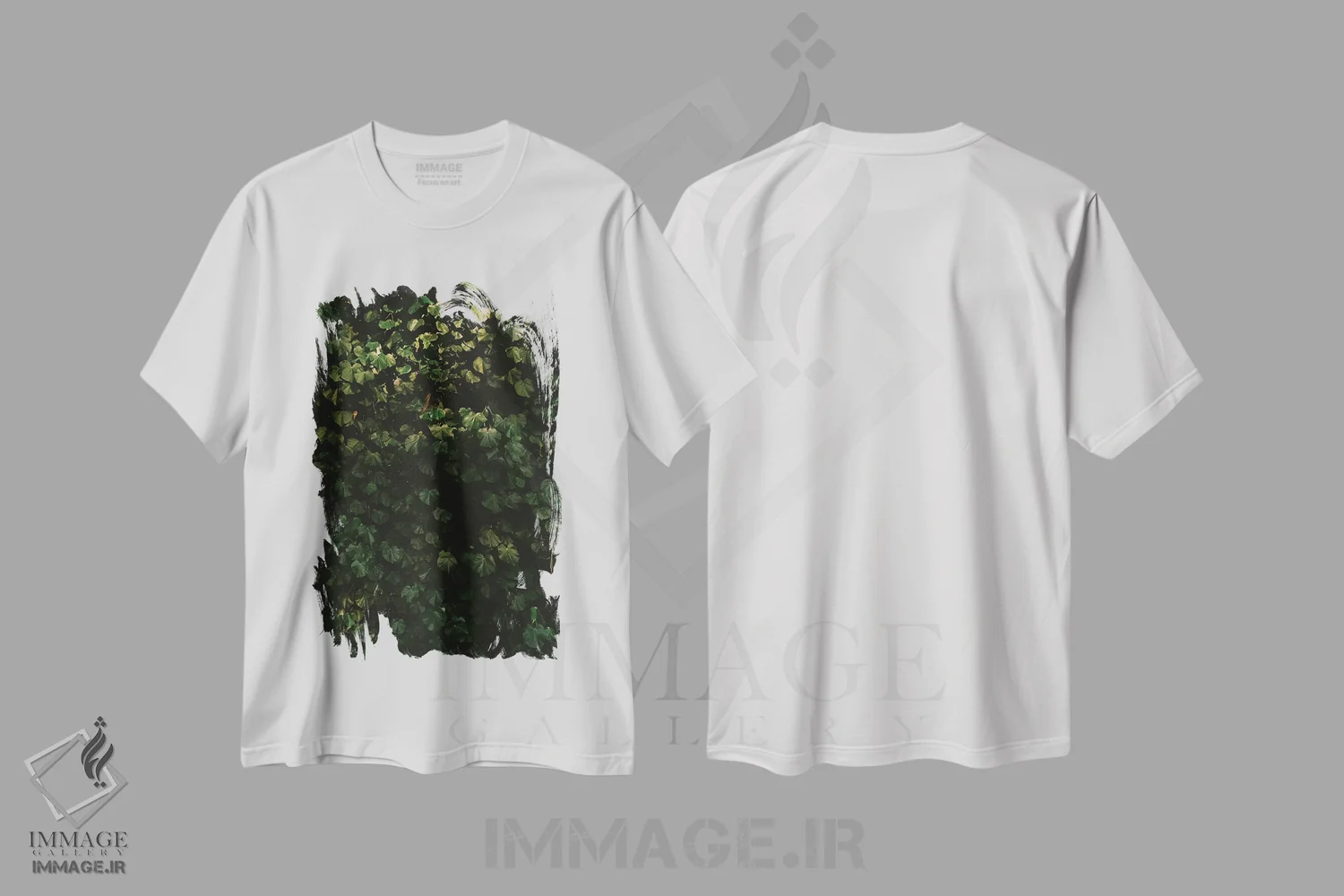 تیشرت سفید طرح دار قلب های هاوایی، مدیوم اثر بثانی یانگ | فروشگاه ایماژ