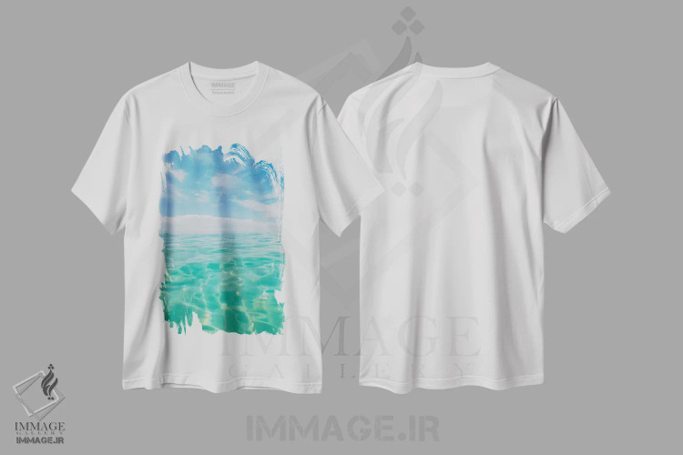 تیشرت سفید طرح دار آب فلوریدا IV، مدیوم اثر بثانی یانگ | فروشگاه ایماژ