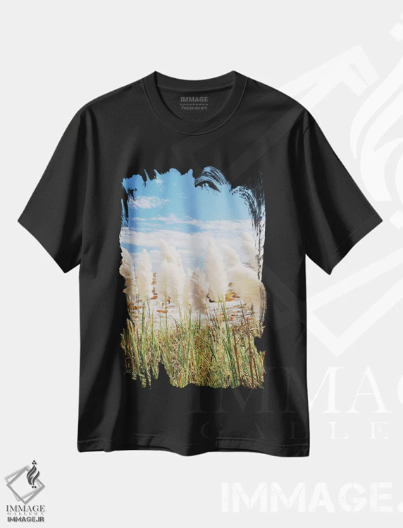 تیشرت مشکی طرح دار روز ساحلی کالیفرنیا III، مدیوم اثر بثانی یانگ | immage.ir