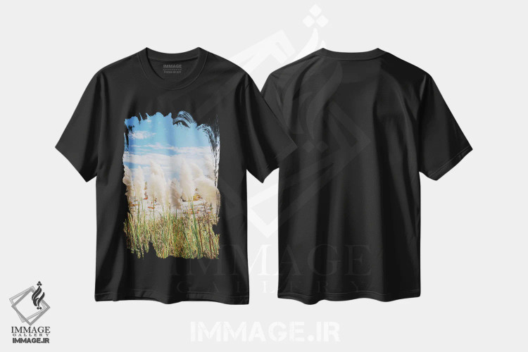 تیشرت مشکی طرح دار روز ساحلی کالیفرنیا III، مدیوم اثر بثانی یانگ | immage.ir
