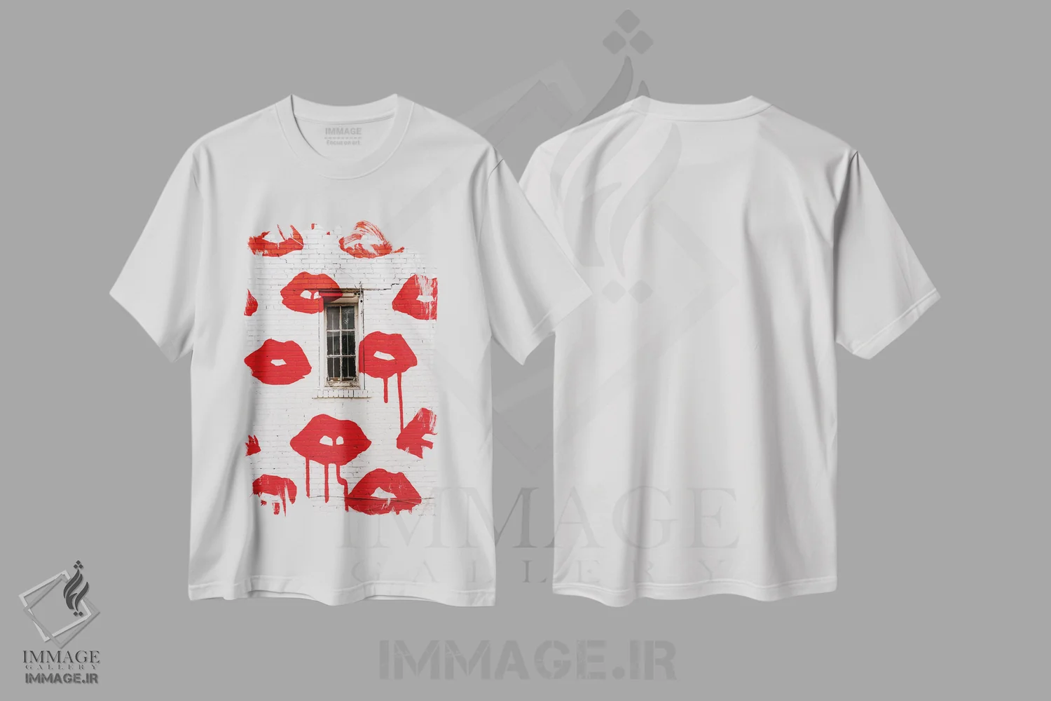 تیشرت سفید طرح دار هنر خیابانی نشویل، مدیوم اثر بثانی یانگ | immage.ir
