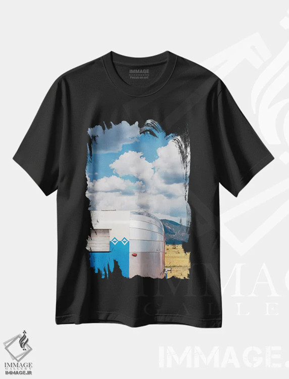 تیشرت مشکی طرح دار تریلر ایرستریم نیومکزیکو ۶، مدیوم اثر بثانی یانگ | immage.ir