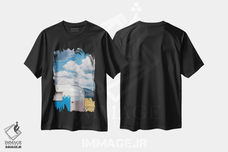 تیشرت مشکی طرح دار تریلر ایرستریم نیومکزیکو ۶، مدیوم اثر بثانی یانگ | immage.ir