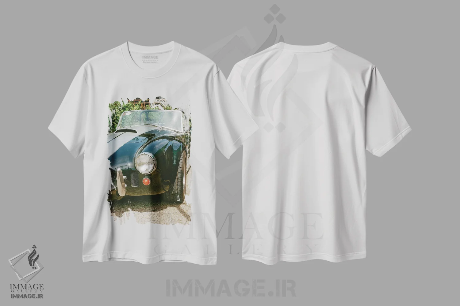 تیشرت سفید طرح دار آستین تگزاس ۹، عکاسی ماکرو اثر بثانی یانگ | فروشگاه ایماژ