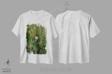 تیشرت سفید طرح دار گل وحشی تگزاس، مدیوم اثر بثانی یانگ | immage.ir