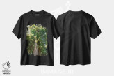 تیشرت مشکی طرح دار جنگل ردوود کالیفرنیا روی نگاتیو، مدیوم اثر بثانی یانگ | immage.ir