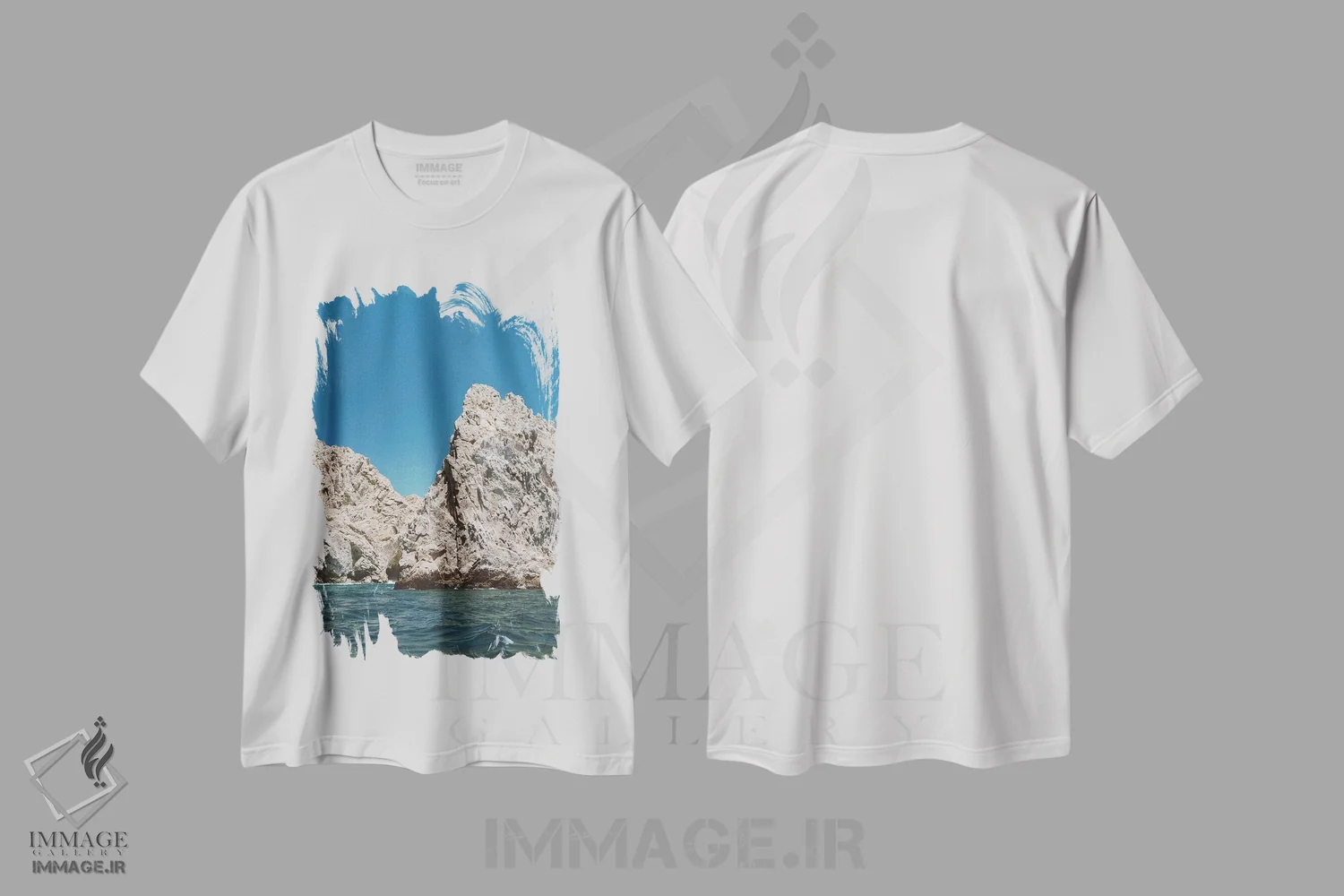 تیشرت سفید طرح دار کابو سان لوکاس شماره چهارده، مدیوم اثر بثانی یانگ | فروشگاه ایماژ