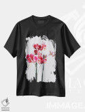 تیشرت مشکی طرح دار شکوفه های پوزیتانو شماره دو، مدیوم اثر بثانی یانگ | immage.ir