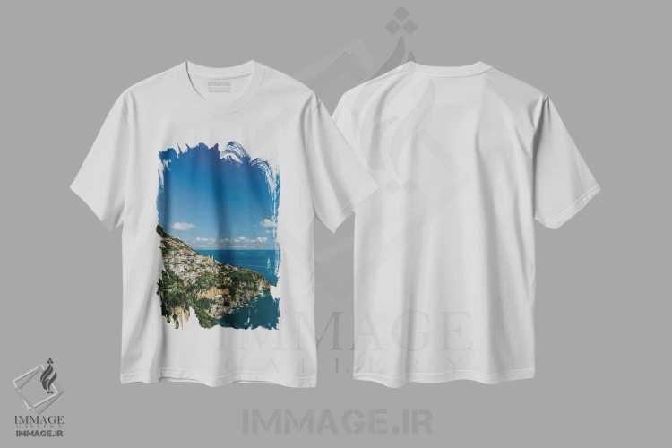 تیشرت سفید طرح دار پرایانو، ایتالیا دو، مدیوم اثر بثانی یانگ | immage.ir