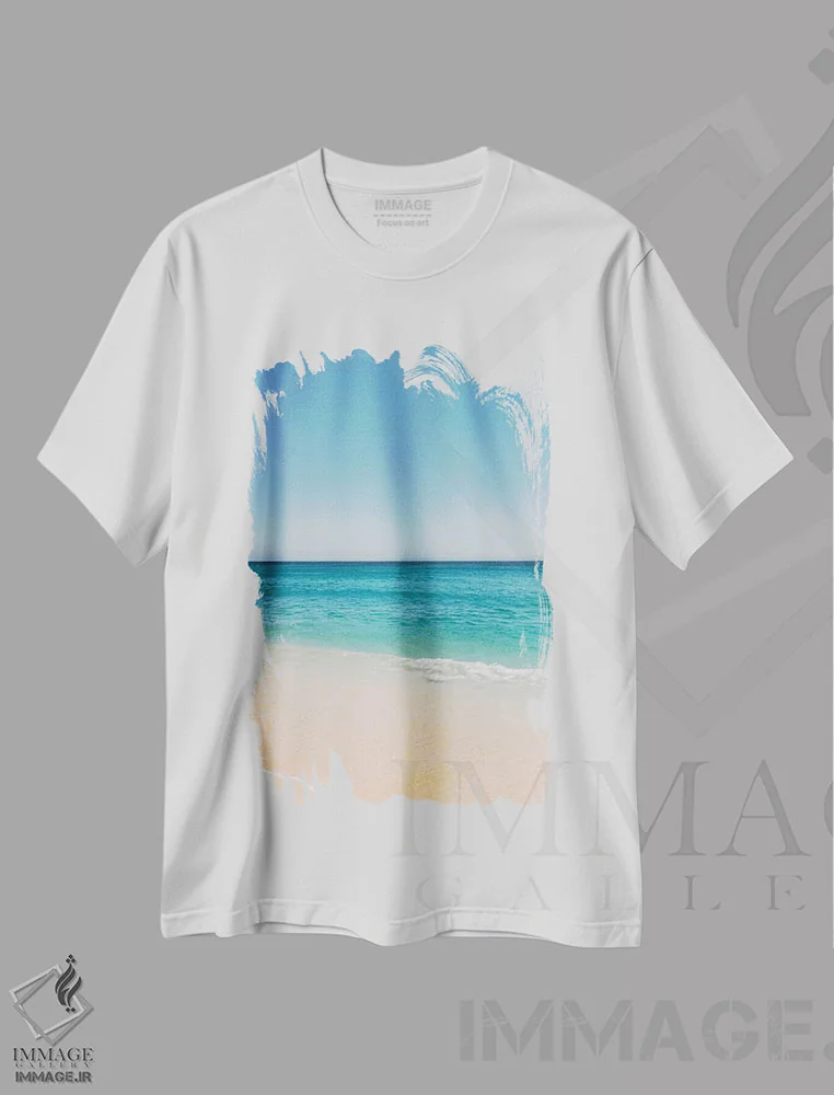 تیشرت سفید طرح دار کبو سن لوکاس چهار، مدیوم اثر بثانی یانگ | فروشگاه ایماژ