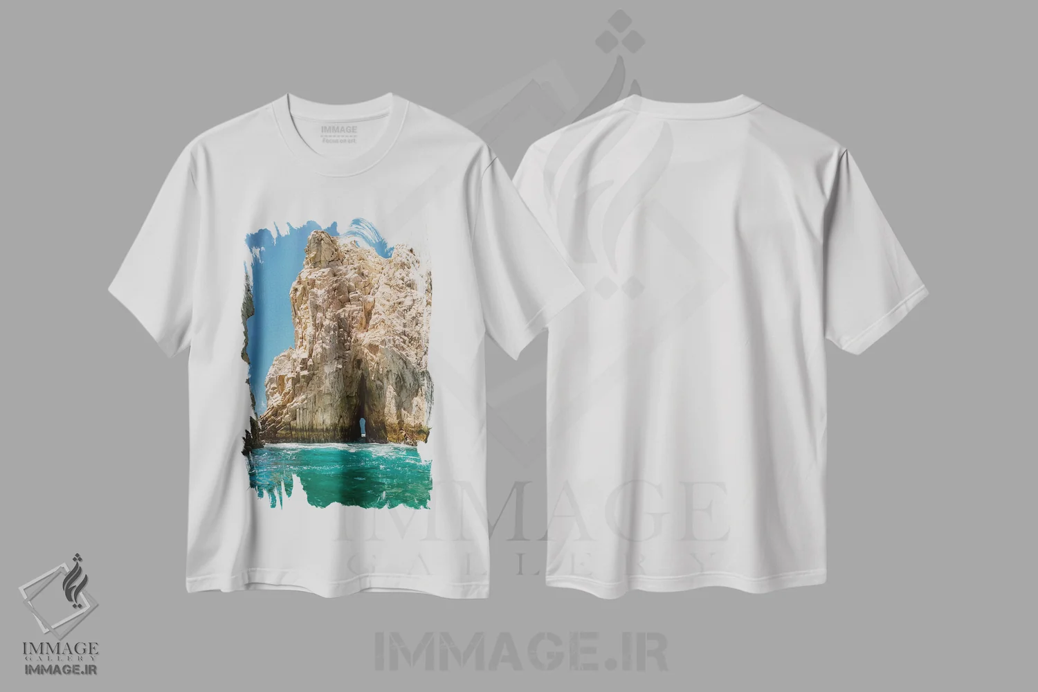 تیشرت سفید طرح دار کبو سن لوکاس دوازده، مدیوم اثر بثانی یانگ | فروشگاه ایماژ