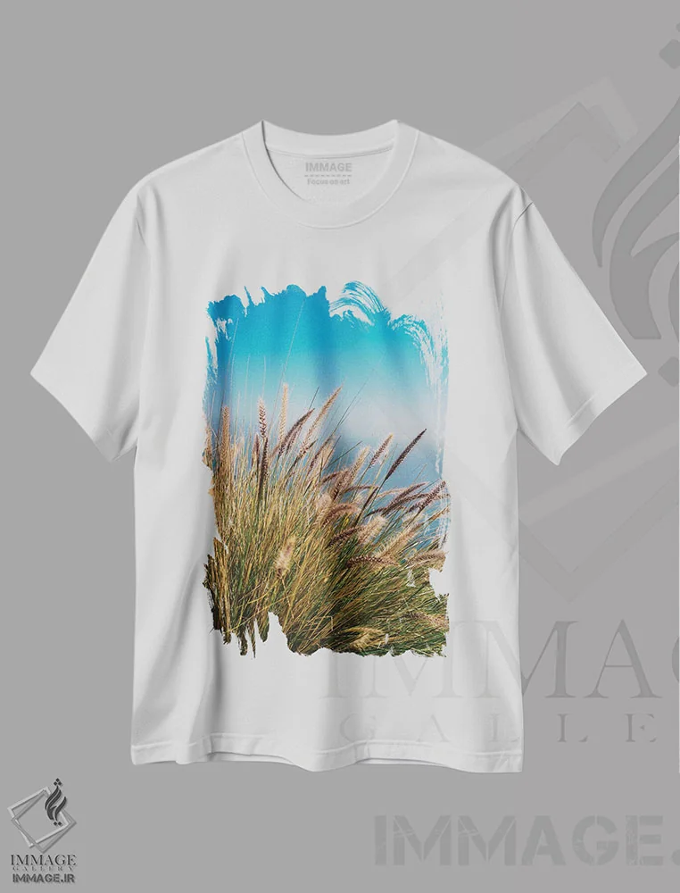 تیشرت سفید طرح دار بیگ سور وحشی، مدیوم اثر بثانی یانگ | فروشگاه ایماژ