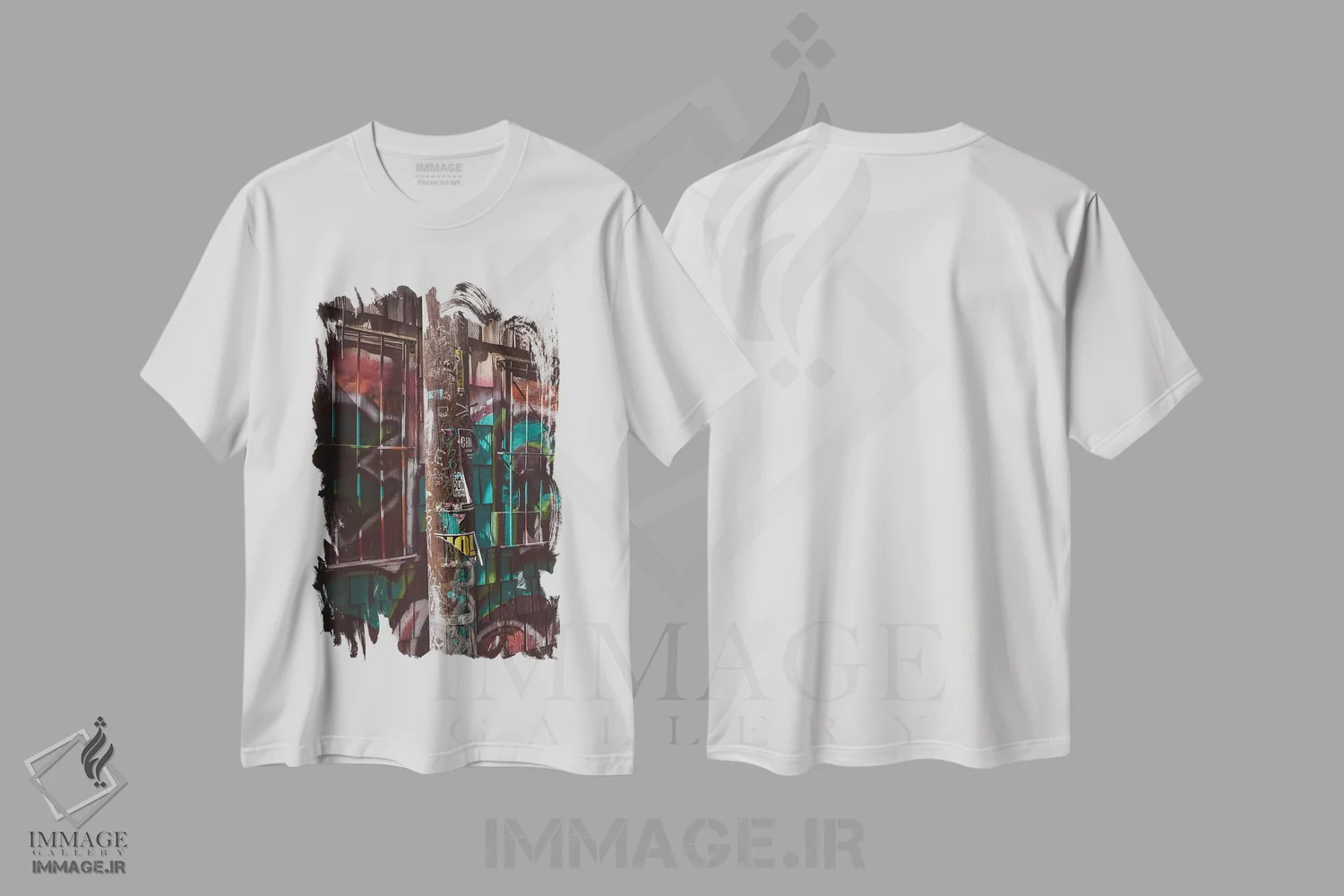 تیشرت سفید طرح دار سان فرانسیسکو چهاردهم، مدیوم اثر بثانی یانگ | فروشگاه ایماژ