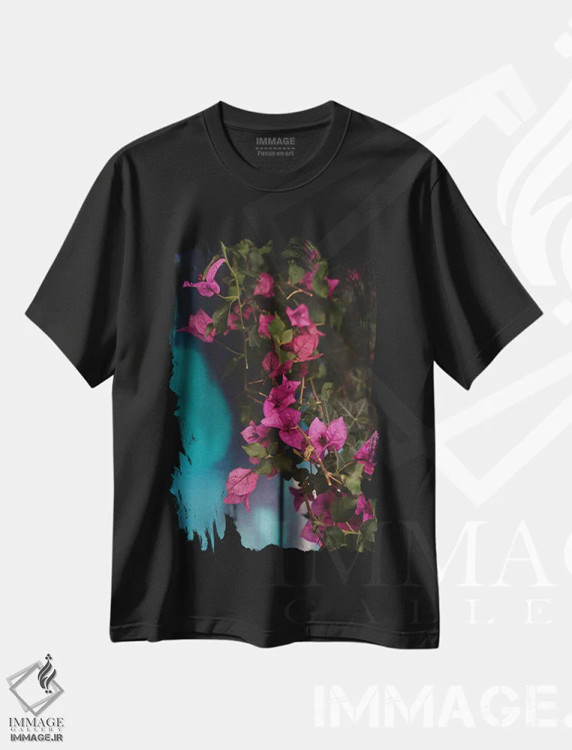 تیشرت مشکی طرح دار سان فرانسیسکو هجدهم، مدیوم اثر بثانی یانگ | فروشگاه ایماژ