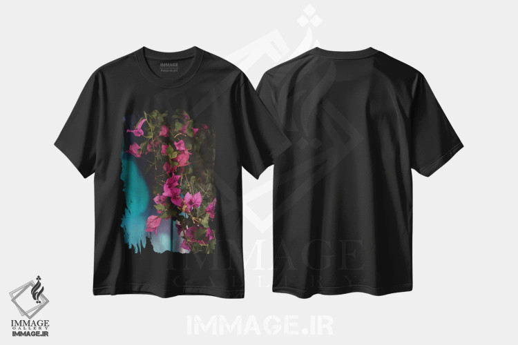 تیشرت مشکی طرح دار سان فرانسیسکو هجدهم، مدیوم اثر بثانی یانگ | فروشگاه ایماژ