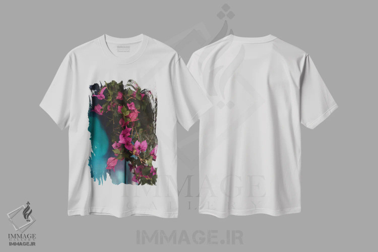 تیشرت سفید طرح دار سان فرانسیسکو هجدهم، مدیوم اثر بثانی یانگ | immage.ir